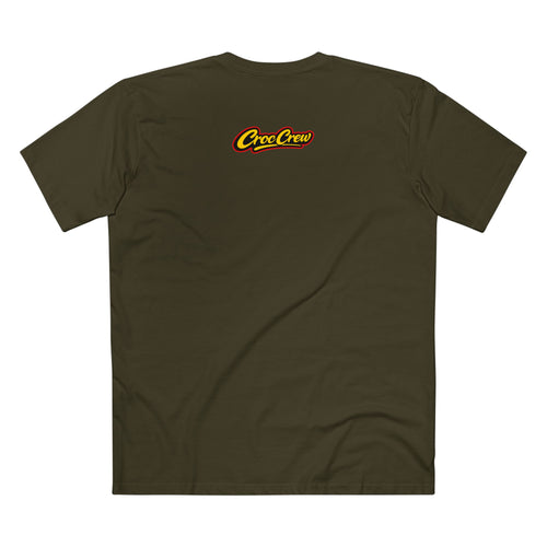 Hero Croc Merv Guns Out AS Colour Staple Tee – Northern Territory Edition | Croc Crew