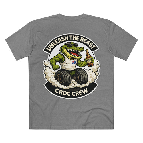 Unleash The Beast AS Colour Staple Tee – Beast Mode Croc Edition | Croc Crew