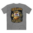 I May Be Old And Fat AS Colour Staple Tee – Sexy As Hell Edition | Croc Crew
