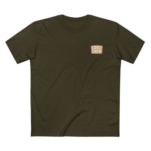 Prehistoric Badass Tee – AS Colour Staple T-Shirt  – Prehistoric Badass Croc Edition | Croc Crew