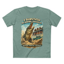 I Survived The Jumping Crocodiles AS Colour Staple Tee – NT Croc Edition | Croc Crew