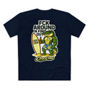 FCK Around N Find Out Croc Surfs Up AS Colour Staple Tee – Surf’s Up Croc Edition | Croc Crew
