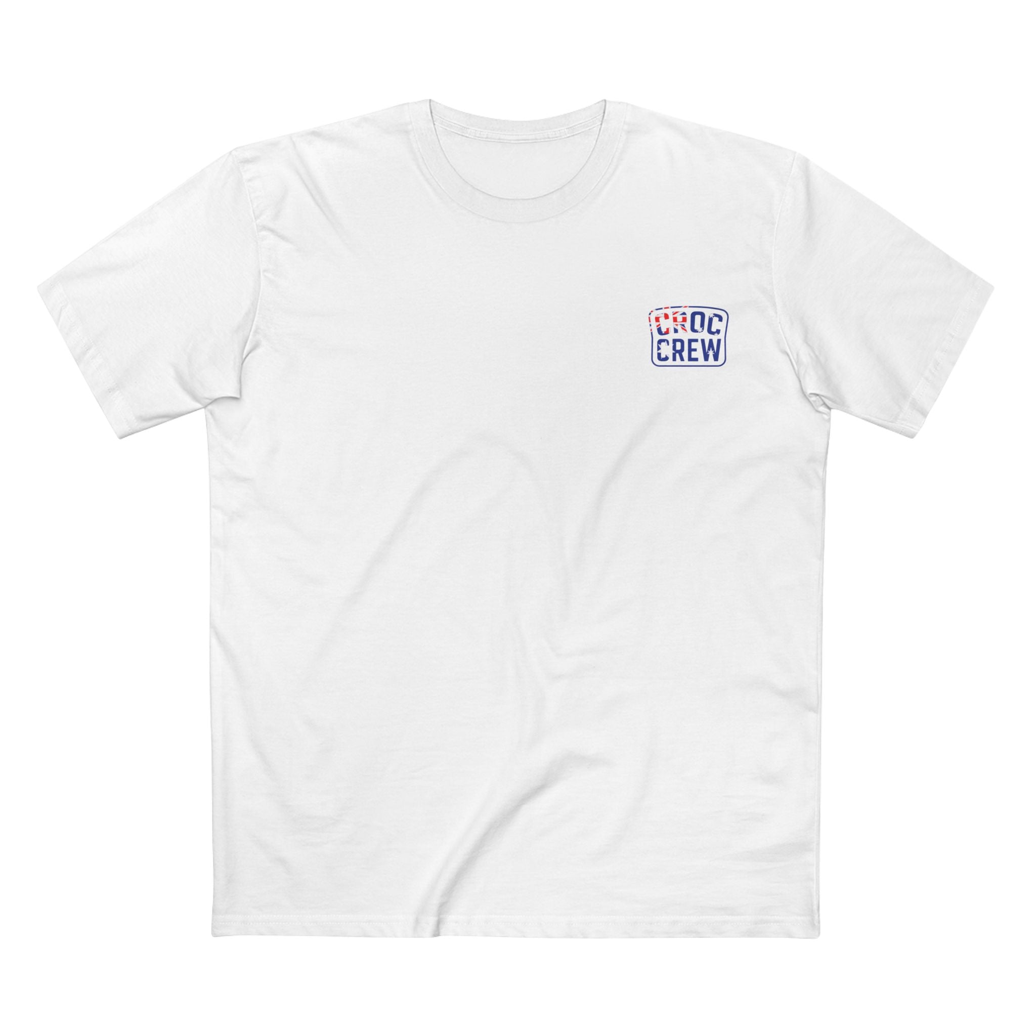 FCK Around N Find Out Australia Shape AS Colour Staple Tee – Aussie Shape Flag Edition | Croc Crew
