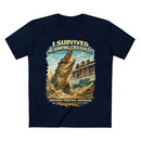 I Survived The Jumping Crocodiles AS Colour Staple Tee – NT Croc Edition | Croc Crew
