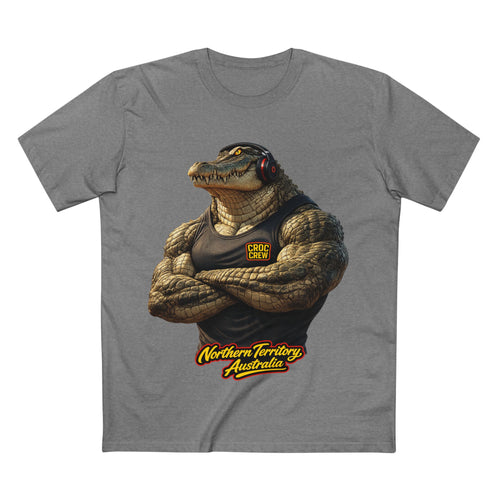 Hero Croc Merv Guns Out AS Colour Staple Tee – Northern Territory Edition | Croc Crew