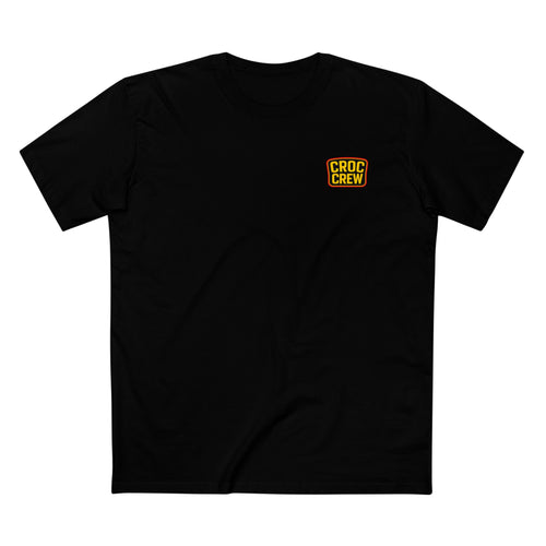 Hero Croc Merv Guns Out AS Colour Staple Tee – Far Northern Queensland Edition | Croc Crew