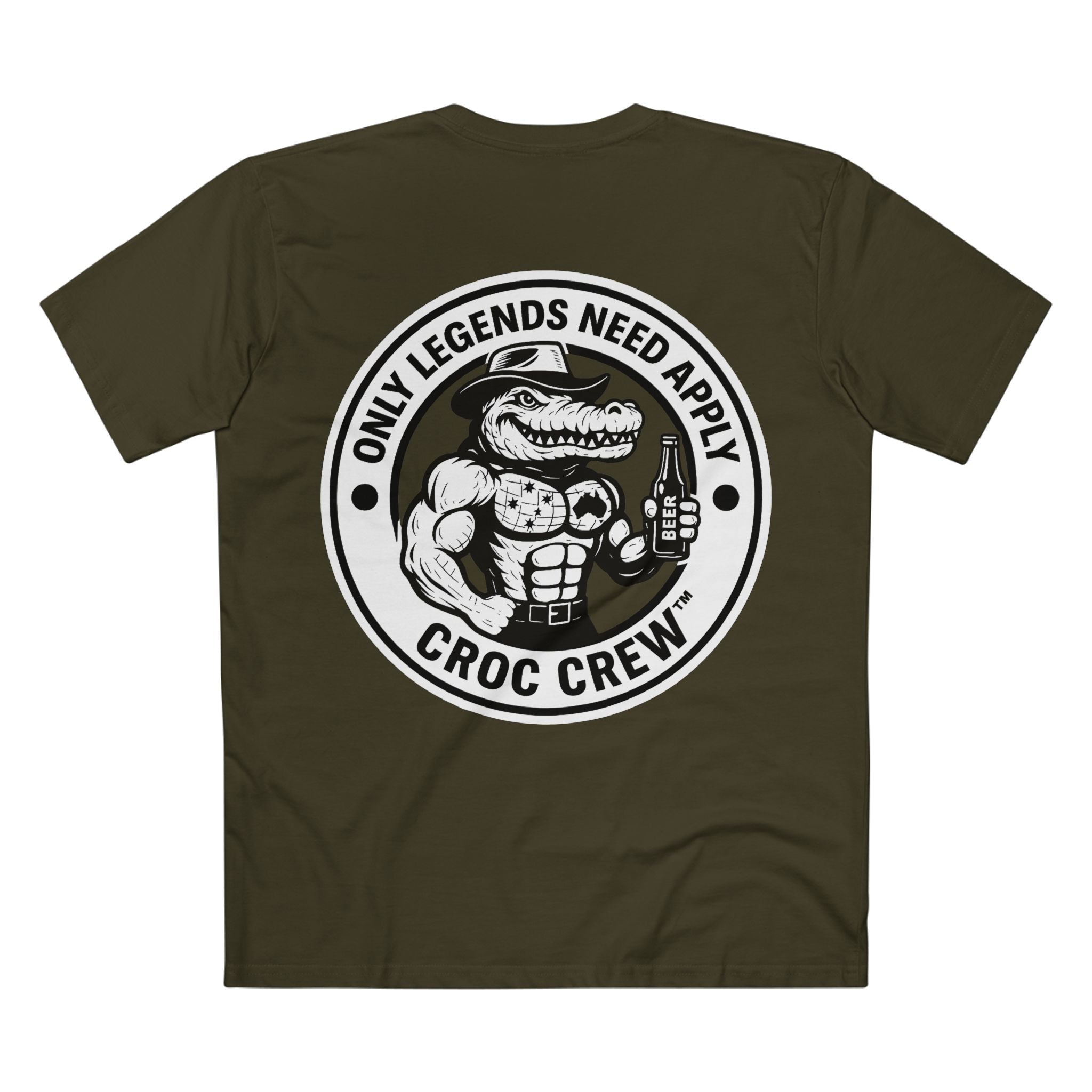 Only Legends Need Apply Edition - AS Colour Staple Tee – Croc Crew