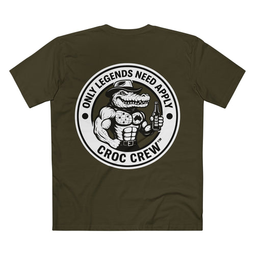Only Legends Need Apply Edition - AS Colour Staple Tee – Croc Crew