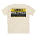 Warning Proud Australian AS Colour Staple Tee – Aussie Pride Edition | Croc Crew