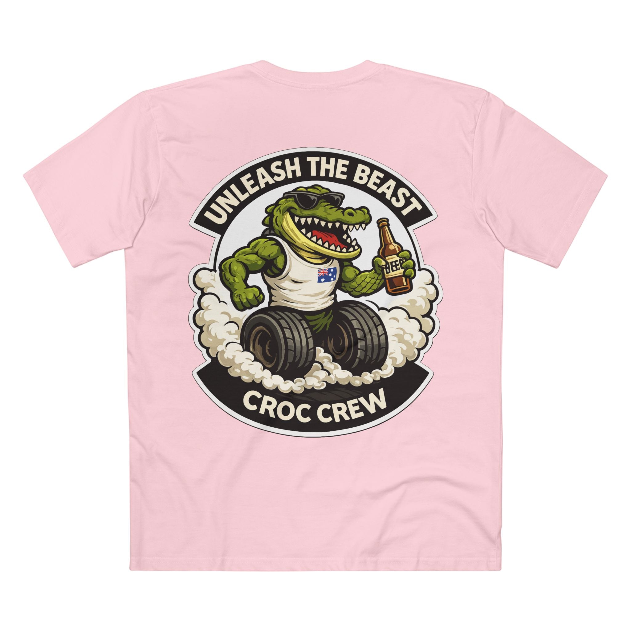 Unleash The Beast AS Colour Staple Tee – Beast Mode Croc Edition | Croc Crew