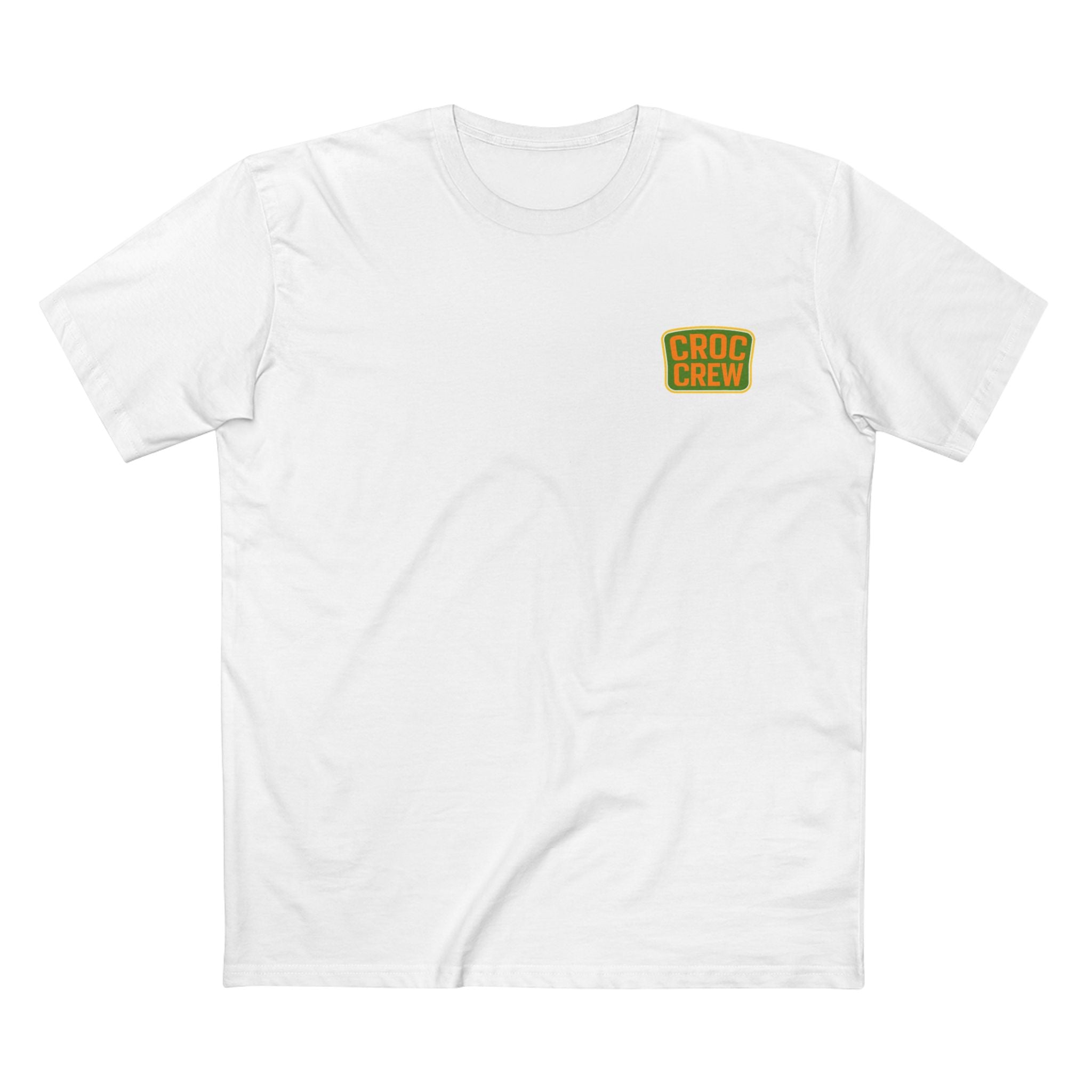 FCK Around N Find Out Croc Gold Chain AS Colour Staple Tee – Classic Merv Beer Gold Chain Croc Edition | Croc Crew