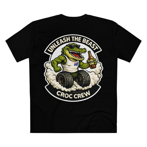 Unleash The Beast AS Colour Staple Tee – Beast Mode Croc Edition | Croc Crew