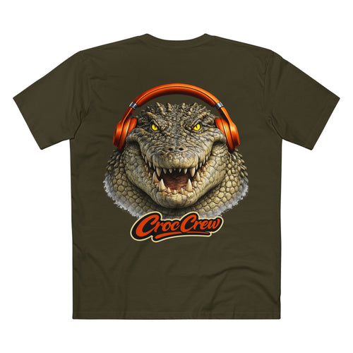 Croc Headphones AS Colour Staple Tee – Headphones Croc Edition | Croc Crew