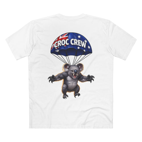 Drop Bear Descent AS Colour Staple Tee – Croc Crew Edition | Croc Crew