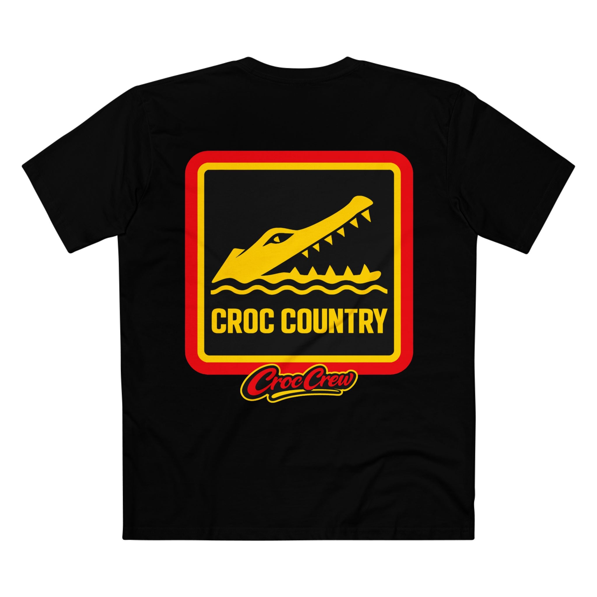 Croc Country Limited Edition AS Colour Staple Tee – Living in Croc Country Edition | Croc Crew