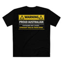 Warning Proud Australian AS Colour Staple Tee – Aussie Pride Edition | Croc Crew