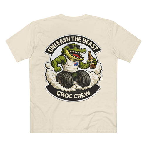 Unleash The Beast AS Colour Staple Tee – Beast Mode Croc Edition | Croc Crew