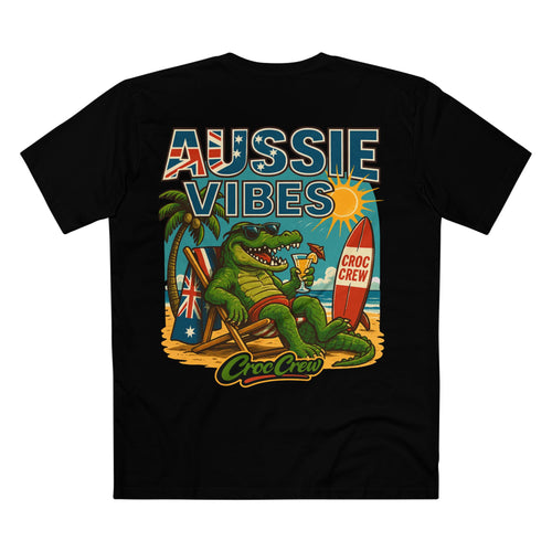 Aussie Vibes AS Colour Staple Tee – Beach Croc Edition | Croc Crew