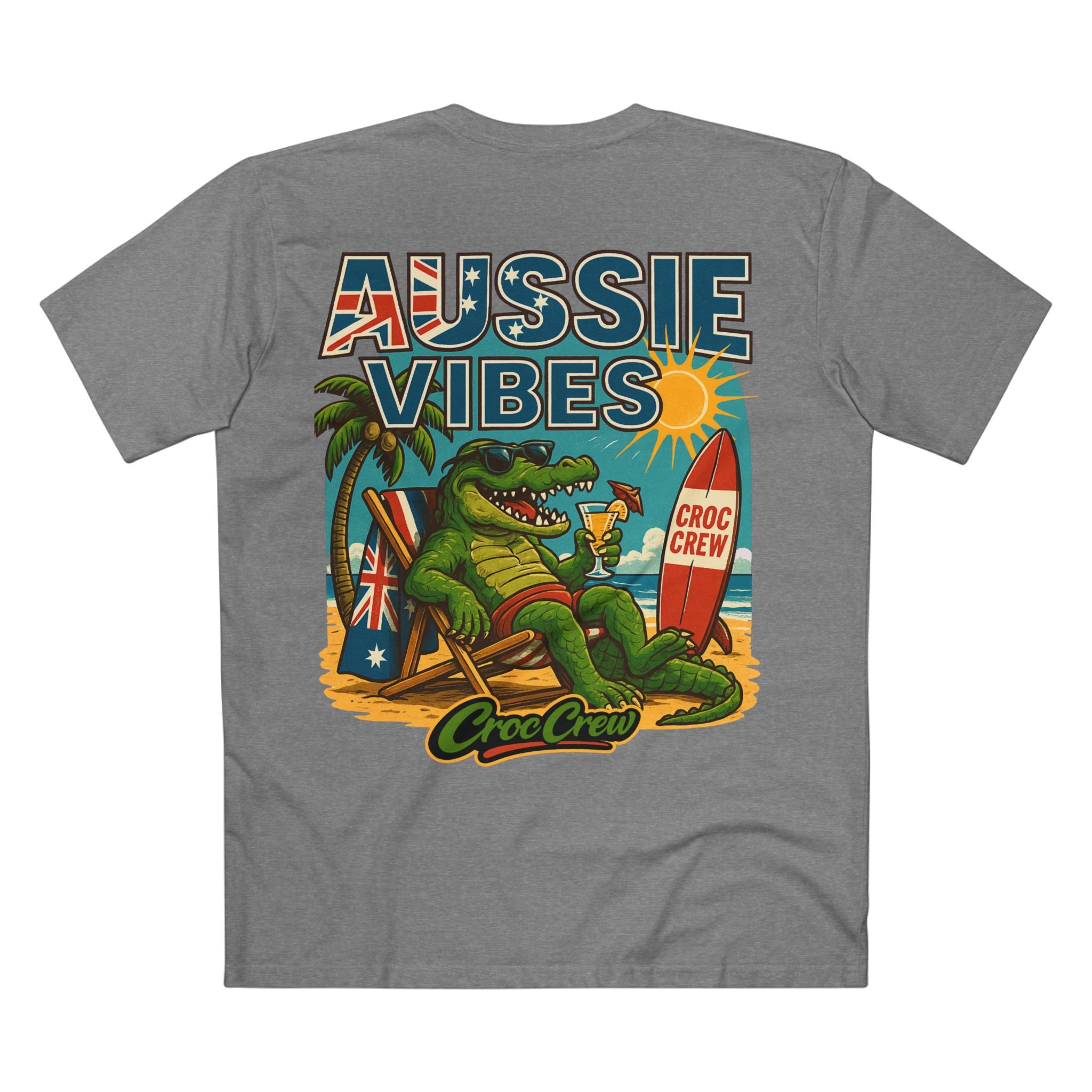Aussie Vibes AS Colour Staple Tee – Beach Croc Edition | Croc Crew