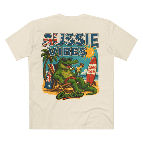 Aussie Vibes AS Colour Staple Tee – Beach Croc Edition | Croc Crew