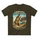 I Survived The Jumping Crocodiles AS Colour Staple Tee – NT Croc Edition | Croc Crew