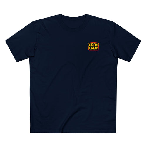 Hero Croc Merv Guns Out AS Colour Staple Tee – Far Northern Queensland Edition | Croc Crew