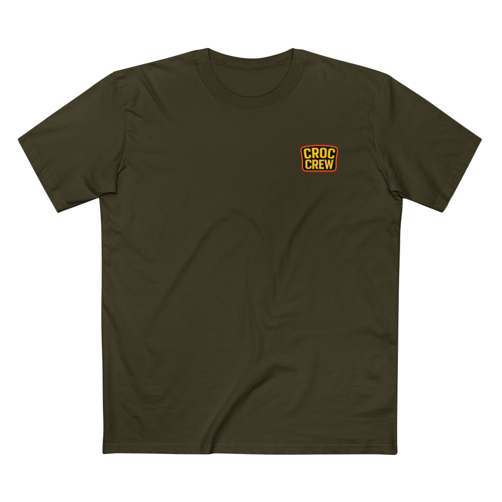 Hero Croc Merv Guns Out AS Colour Staple Tee – Far Northern Queensland Edition | Croc Crew