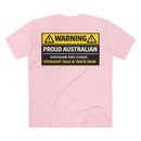 Warning Proud Australian AS Colour Staple Tee – Aussie Pride Edition | Croc Crew