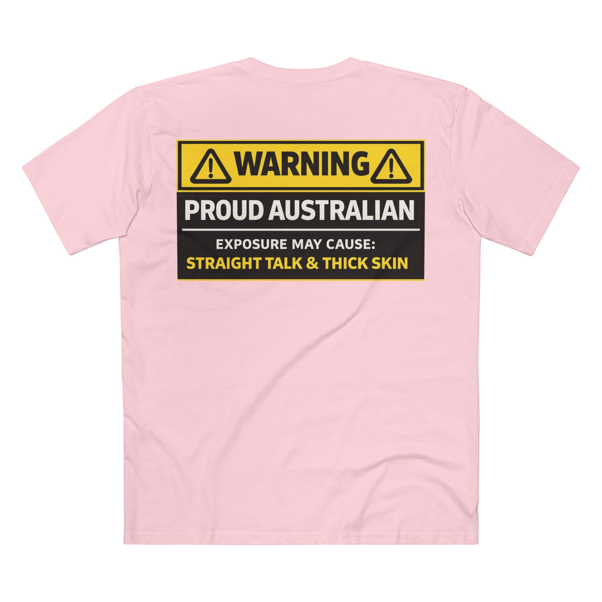Warning Proud Australian AS Colour Staple Tee – Aussie Pride Edition | Croc Crew