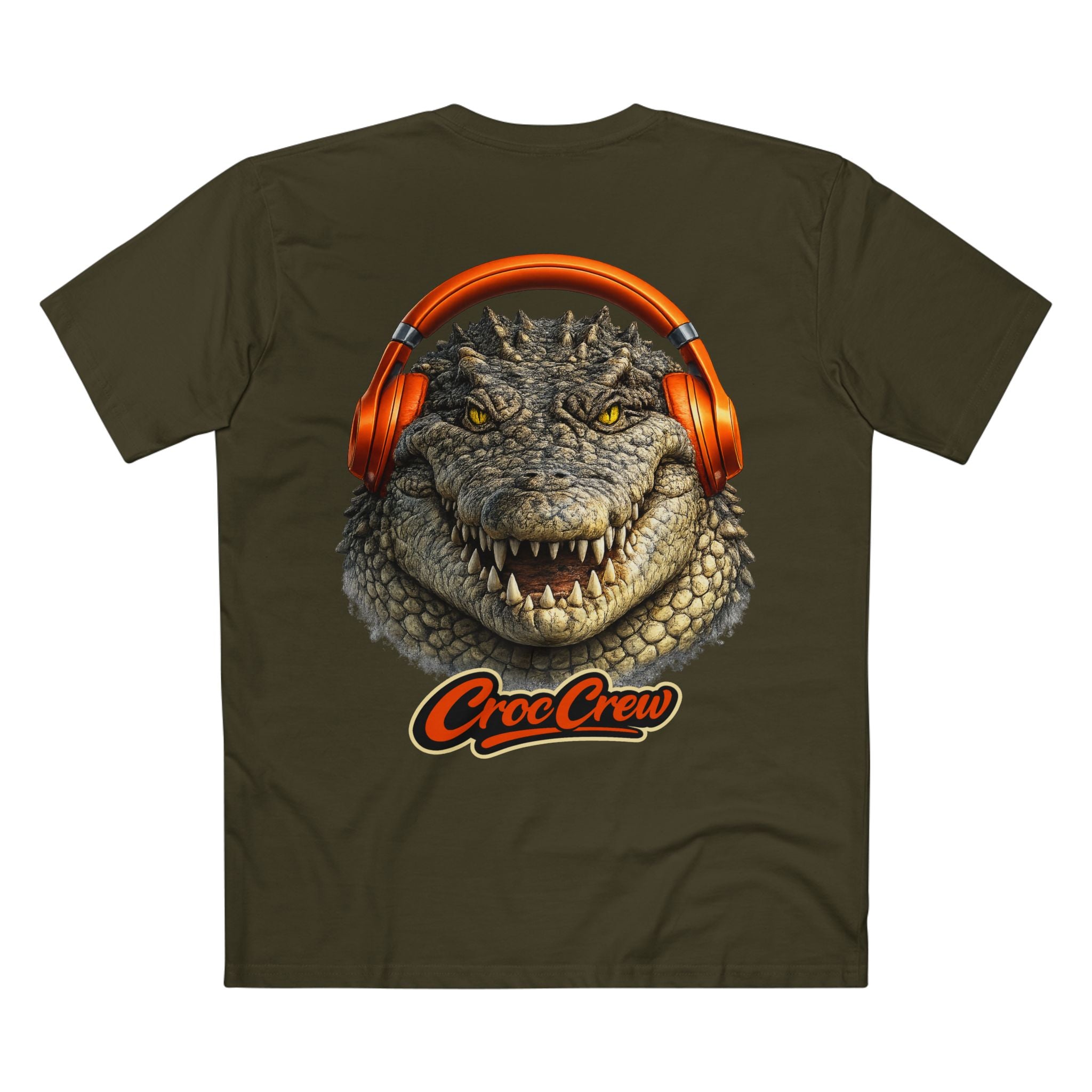 Croc Headphones AS Colour Staple Tee – Headphones Croc Edition | Croc Crew