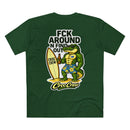 FCK Around N Find Out Croc Surfs Up AS Colour Staple Tee – Surf’s Up Croc Edition | Croc Crew