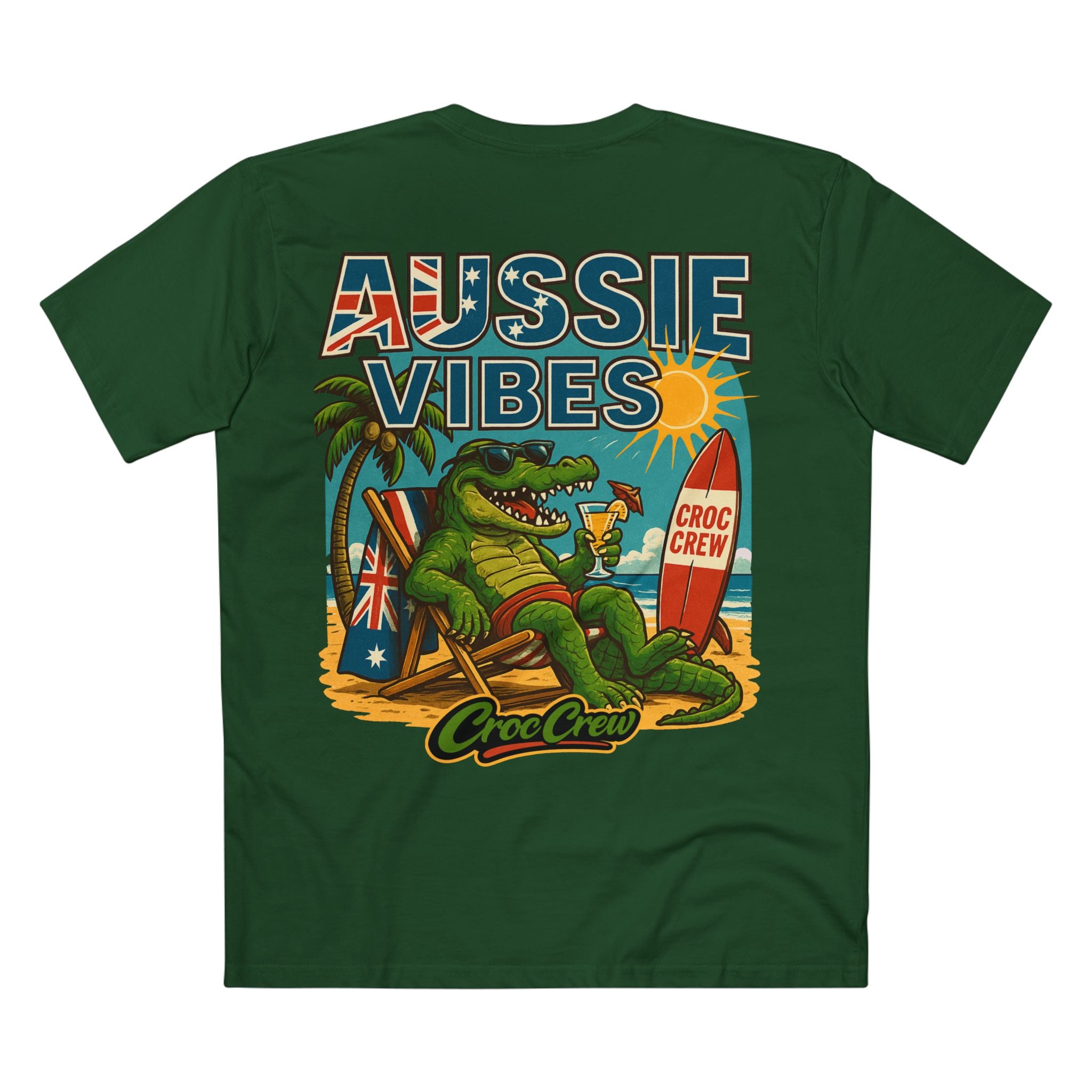 Aussie Vibes AS Colour Staple Tee – Beach Croc Edition | Croc Crew