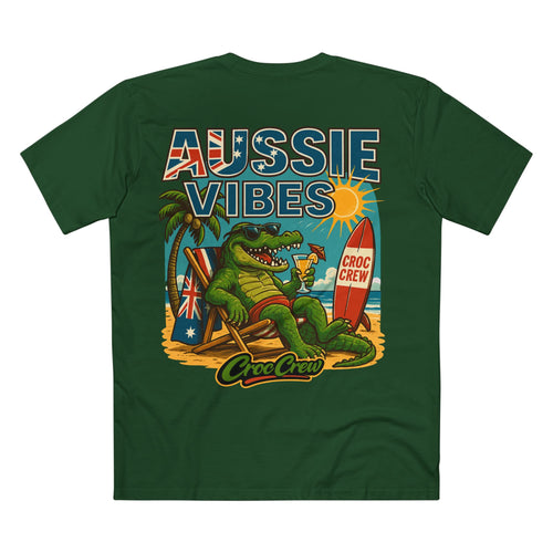 Aussie Vibes AS Colour Staple Tee – Beach Croc Edition | Croc Crew