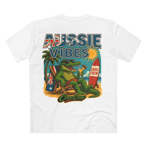 Aussie Vibes AS Colour Staple Tee – Beach Croc Edition | Croc Crew