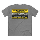 Warning Proud Australian AS Colour Staple Tee – Aussie Pride Edition | Croc Crew