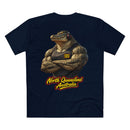 Hero Croc Merv Guns Out AS Colour Staple Tee – Far Northern Queensland Edition | Croc Crew