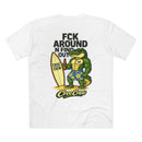 FCK Around N Find Out Croc Surfs Up AS Colour Staple Tee – Surf’s Up Croc Edition | Croc Crew