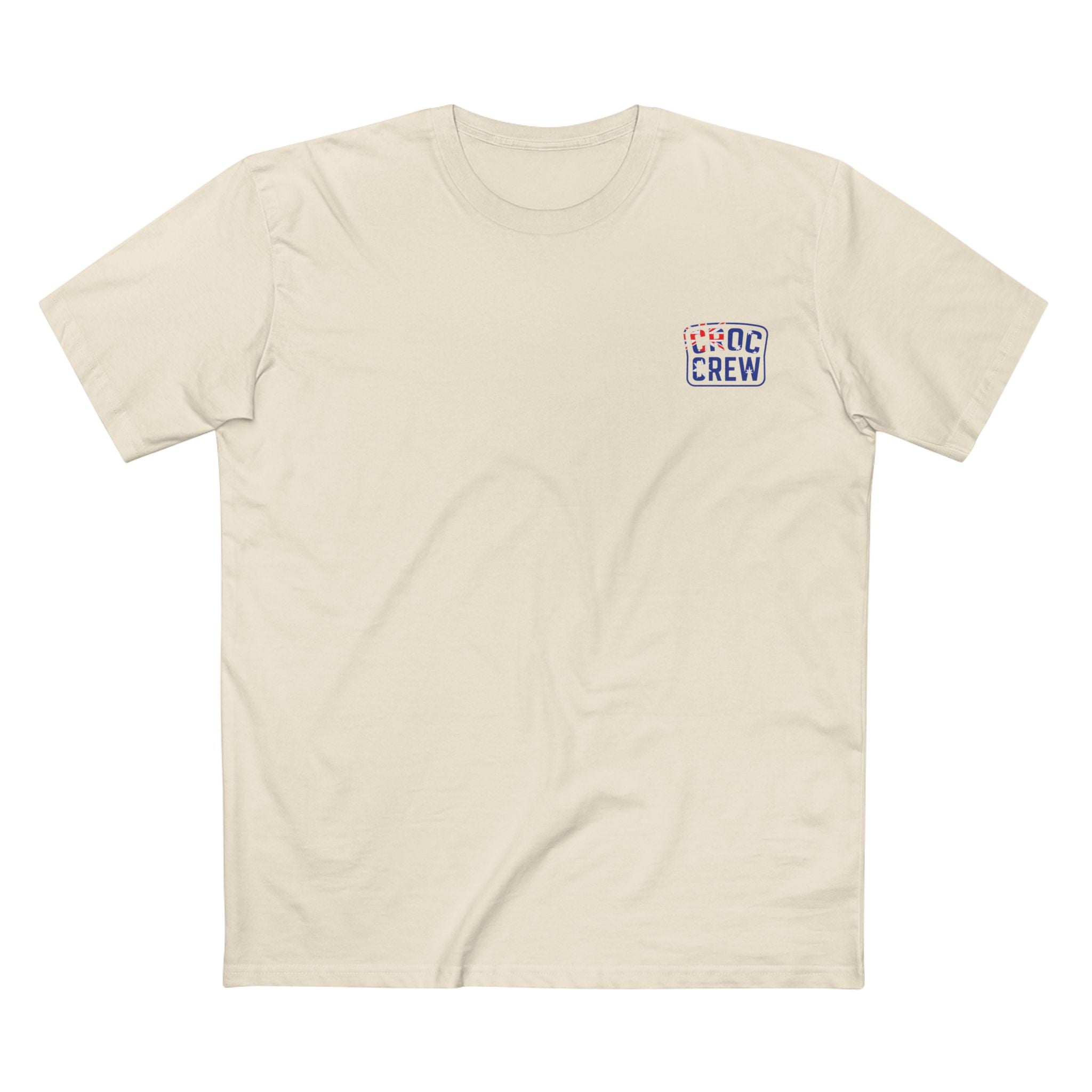 FCK Around N Find Out Australia Shape AS Colour Staple Tee – Aussie Shape Flag Edition | Croc Crew