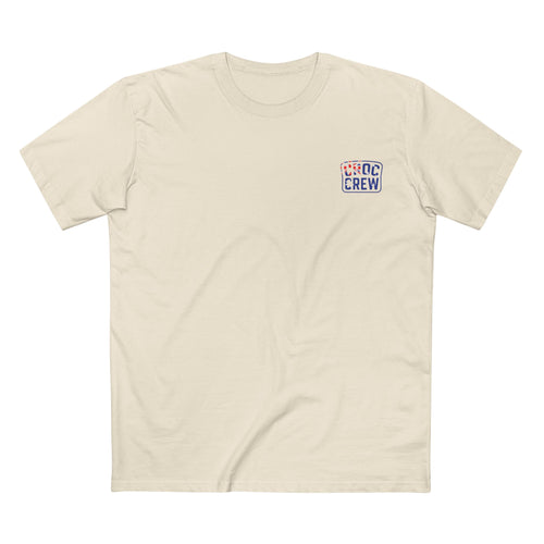 FCK Around N Find Out Australia Shape AS Colour Staple Tee – Aussie Shape Flag Edition | Croc Crew