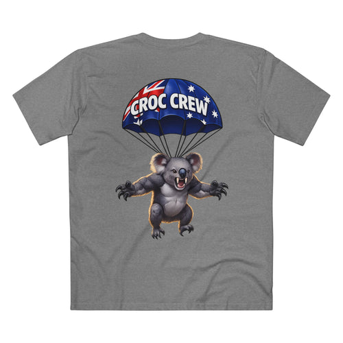 Drop Bear Descent AS Colour Staple Tee – Croc Crew Edition | Croc Crew
