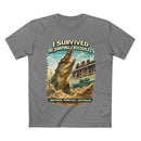 I Survived The Jumping Crocodiles AS Colour Staple Tee – NT Croc Edition | Croc Crew