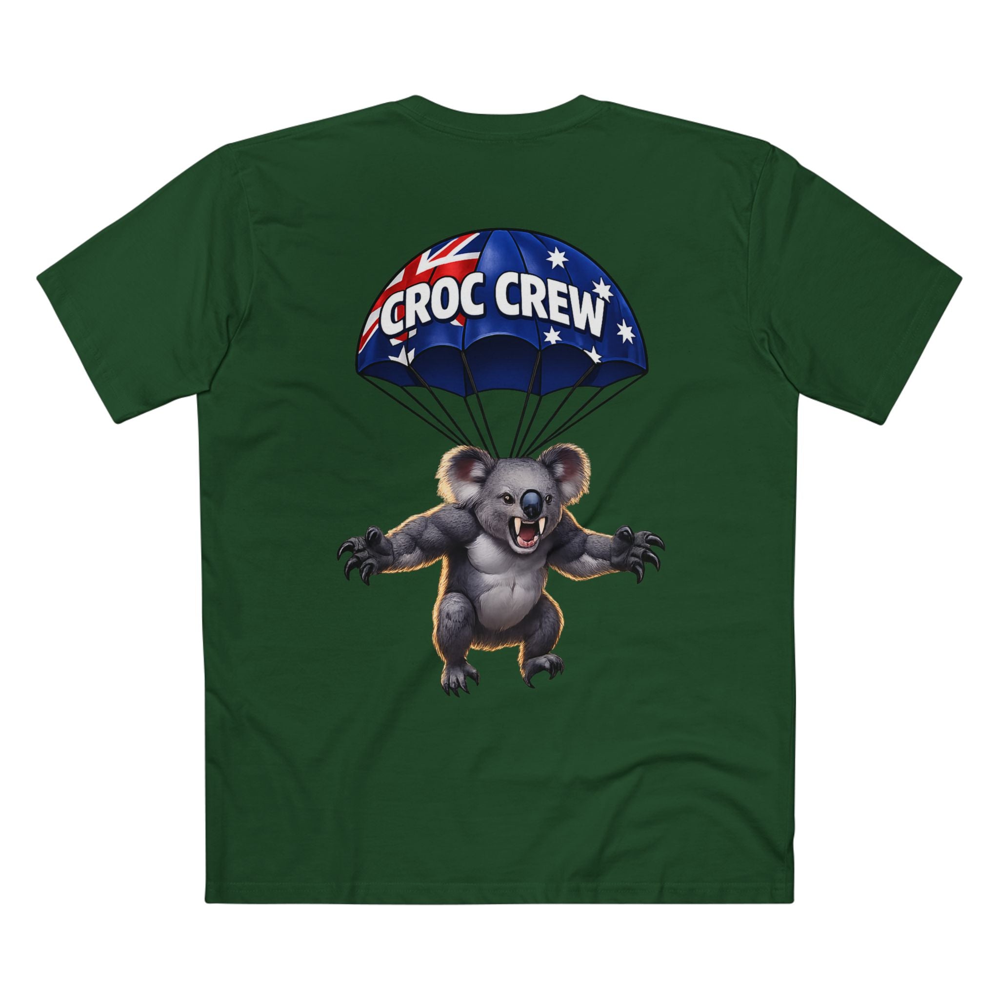 Drop Bear Descent AS Colour Staple Tee – Croc Crew Edition | Croc Crew