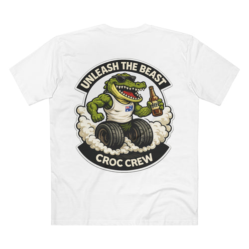Unleash The Beast AS Colour Staple Tee – Beast Mode Croc Edition | Croc Crew