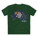 FCK Around N Find Out Australia Shape AS Colour Staple Tee – Aussie Shape Flag Edition | Croc Crew