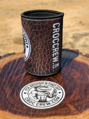 Croc Skin Stubby Cooler - Brown (Rated PG)