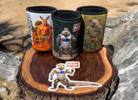 Croc Crew Trilogy - Stubby Cooler + Sticker bundle (Rated M+)
