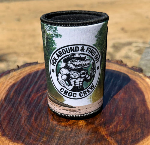 Croc Crew Trilogy - Stubby Cooler + Sticker bundle (Rated M+)