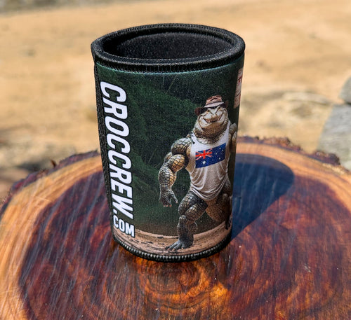 Croc Crew Trilogy - Stubby Cooler + Sticker bundle (Rated M+)