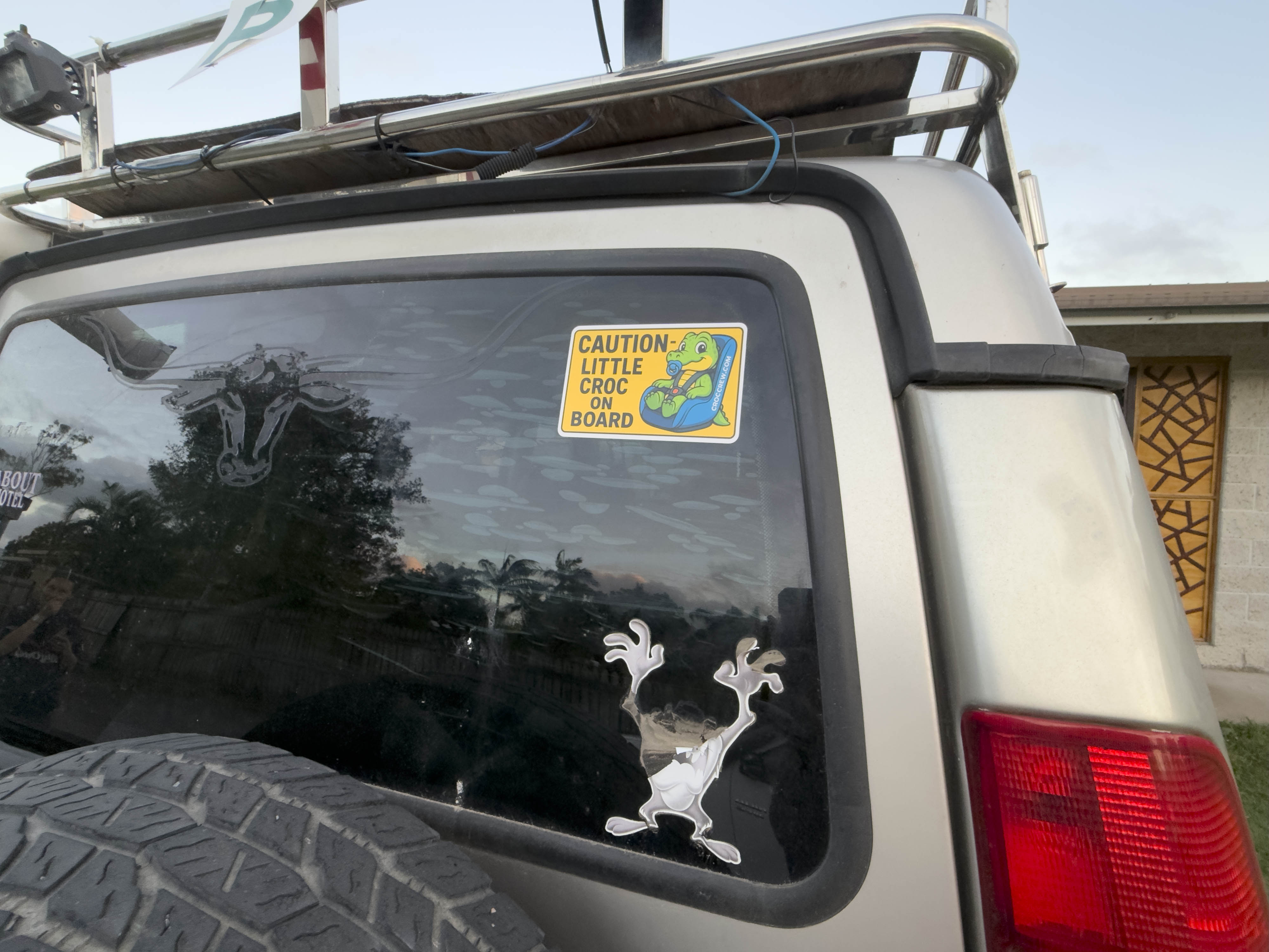 Sticker - Baby Croc on board ( Rated G )