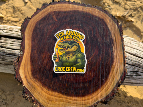 Sticker – Green Singlet Beer Fck Around Find Out (Rated M+)